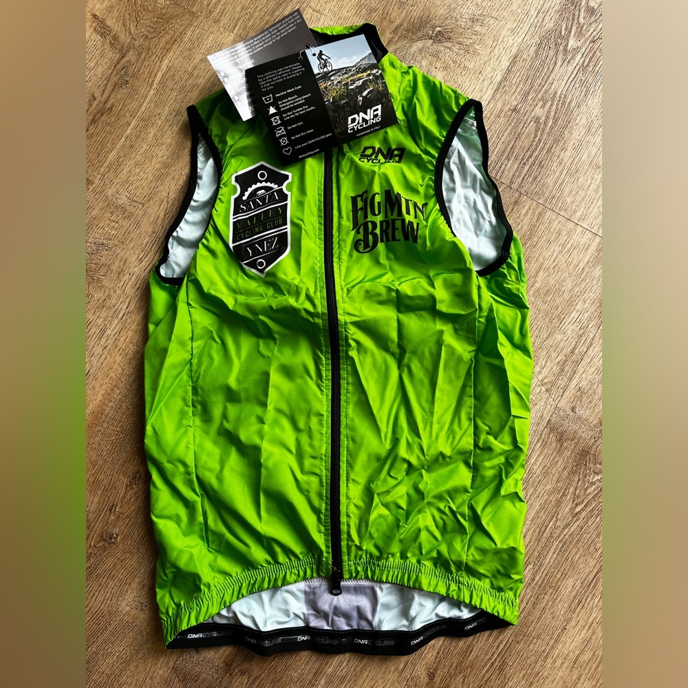 Green Cycling Vest